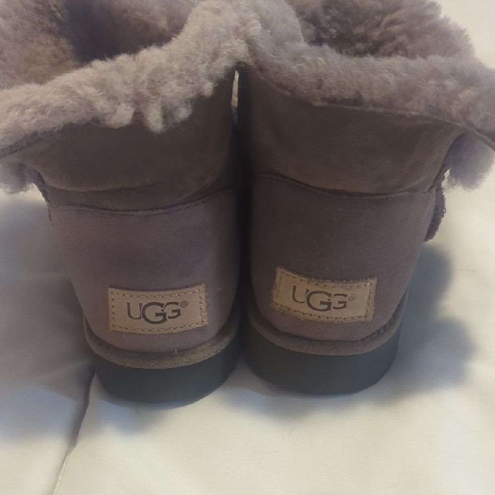 Ugg Dark Gray Shearling Winter Boots - image 2